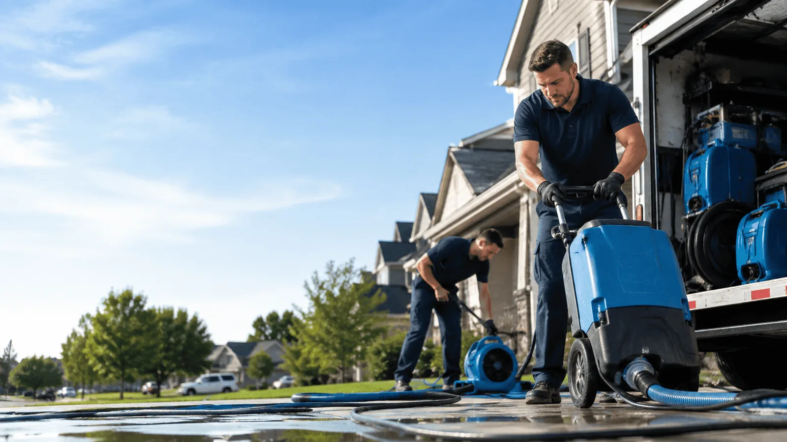 Odor Removal being performed in Anderson Island, WA